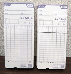 VOICE Vカード VT-2000専用タイムカード 100枚入 - メルカリ