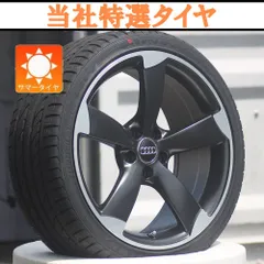 画像追加！アウディ 19インチ ホイール タイヤ セットローダウン対応