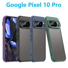 Google Pixel 10 Pro ケース 半透明 保護ケース TPUケース 衝撃吸収 ストラップホール 人気 シリコン グーグル ピクセル テンプロ 軽量 ソフトケース 防滑 スタイリッシュ ハードスマホカバー
