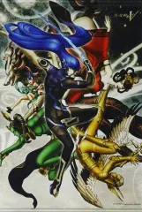 【中古】タペストリー 集合 B2タペストリー 「Switchソフト 真・女神転生V 禁断のナホビノBOX」 ビックカメラ購入特典