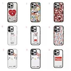 casetify】キティ50周年ステッカーフィルムケースiPhone13pro