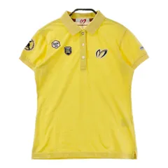 サイズ：0 MASTER BUNNY EDITION マスターバニーエディション  半袖ポロシャツ  イエロー系 [240101464541] ゴルフウェア レディース ストスト