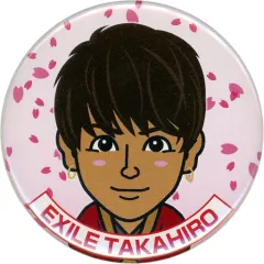 【中古】バッジ・ピンズ(男性) TAKAHIRO(EXILE) 缶バッジ 2018桜ver. EXILE TRIBE STATION オンラインカプセル