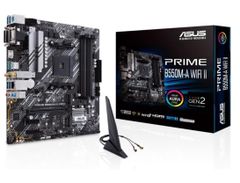 ASUS PRIME B550M-A WIFI II AMD Ryzen 5000シリーズ AM4 対応 B550 搭載 mATX マザーボード/国内正規代理店品