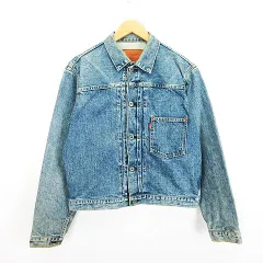 リーバイス Levi's 71506XX ジージャン Gジャン ジャケット デニム 長袖 シンチバック 日本製 92年 赤耳 40 インディゴブルー ※EKM