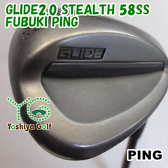 ウェッジ ピン GLIDE2.0 STEALTH 58SS/FUBUKI PING/R/58[088540]