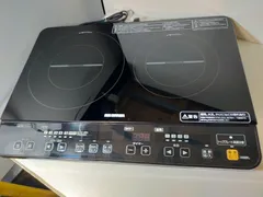 【最終値下】★IRIS IHK-W1-B★IH調理機 Amazon | CCTV アイリスオーヤマ 2口IHコンロ ブラック IHK-W1-B