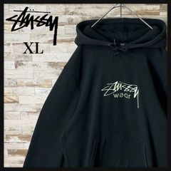 【希少カラー/XLレア】Stussy ステューシー 刺繍ロゴスウェット 希少カラー/XLレア】Stussy ステューシー 刺繍ロゴスウェット