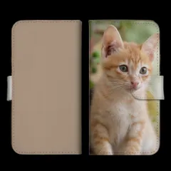 iPhoneXR  ケース 手帳型 アイフォンXR スマホケース スマホショルダー レザー ストラップ ネコ 猫 ねこ 美猫 写真 フォト かわいい おしゃれ  調節可能 130cm  カラー02