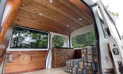 LIF 軽バン 無垢材カスタム 天井 天然木 ウッドパネル エブリイバン ハイゼットカーゴ サンバーバン ウッド仕上げ 車中泊 ご入金確認後、30日前後で車両受渡し。