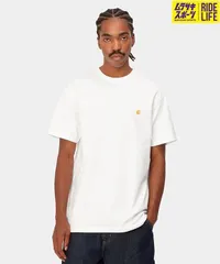 【ムラスポ公式】Carhartt カーハート S S CHASE T-SHIRT ルーズシルエット メンズ 半袖 Tシャツ I026391 WT GD