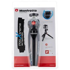 Manfrotto ミニ三脚 PIXI Xtreme GoProアダプターキット MKPIXIEX-BK