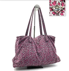 本物☆ボッテガヴェネタ レオパード柄 ナイロン ハンドバッグ トートバッグ 撥水 正規品 ボッテガヴェネタ レオパード柄 ナイロン ミニ