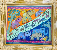 スティッチアート画 フロリダディズニー 絵画 - メルカリ