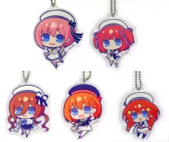 【中古】キーホルダー 全5種セット 「五等分の花嫁∽×ファミリーマート アクリルキーホルダー」