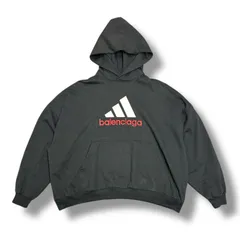 タグ付き　ジョングク着用　22AW バレンシアガ　アディダスコラボ　パーカー バレンシアガ×アディダス 22AW コットン×ポリエステル パーカー
