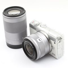 Canon キヤノン EOS M100 ダブルズームキット ホワイト EOSM100WH-WZK
