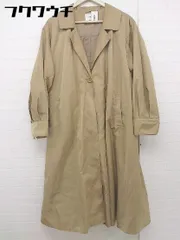 ◇ MURUA ムルーア ロング 薄手 コート サイズF ベージュ系 レディース  【中古】 【1112150006814】のサムネイル