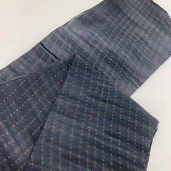 中古品、袷着物、絞り小紋、正絹R915