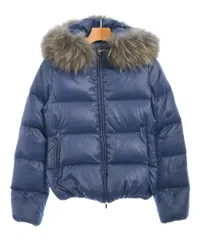 美品 デュベティカ ダウン コート カシミヤ チェルッティ サイズ44 ネイビー レディース ダウン・中綿コート -デュベティカ オンラインストア