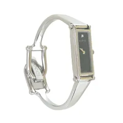 △GUCCI/グッチ ダイヤ1P 1500L レディース腕時 バングル