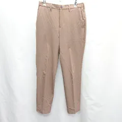 ◇ GU ジーユー スラックスパンツ サイズS ブラウン レディース E  【1407180020863】