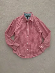 TOMMY HILFIGER トミーヒルフィガー ギンガムチェックシャツ 6