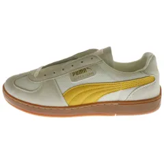 PUMA (プーマ) SUPER TEAM CURRENCY スーパーチーム スウェードレザー ローカットスニーカー ホワイト US9/27cm 394530-02