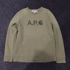 希少 A.P.C. CARHARTT コラボ スウェット カーキ