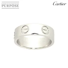 カルティエ Cartier ラブ #48 リング Pt プラチナ 指輪 VLP 90199077