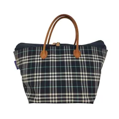 バーバリーブルーレーベル BURBERRY BLUE LABEL ノバチェック柄 ミニ トートバッグ レディース 表記無 