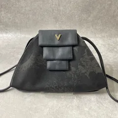 MARIO VALENTINO シャドープリント トライアングル ショルダーバッグ ITALY製 マリオバレンチノのサムネイル