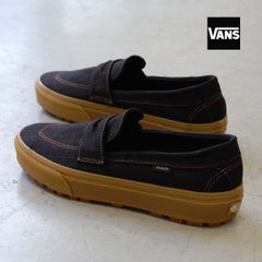 VANS Style 53 heavycanvas/black バンズ スタイル 53 ペニー ローファー スリッポン ブラック 黒 キャンバス デニム アメリカ USA 企画 海外 限定