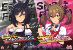 【中古】ポスター エイシンフラッシュ＆スマートファルコン 「ウマ娘 プリティーダービー クリアビジュアルポスター 第2レース」