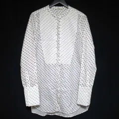 セリーヌ　タキシードシャツ　ウィングカラー　グレー系　フィービー期　ピンタック セリーヌ タキシードシャツ ウィングカラー グレー系 フィービー期