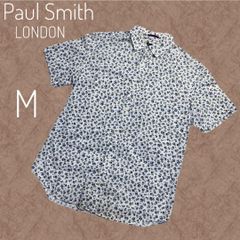 ポールスミス　PaulSmith 花柄　総柄　フラワー　サイズM 半袖シャツ