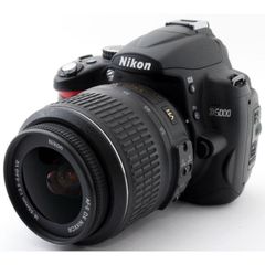 ニコン デジタル一眼 Nikon D5000 レンズキット 中古 新品SDカード付き 届いてすぐに使える