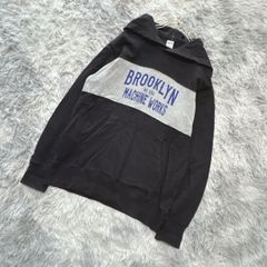 BROOKLYN MACHINE WORKS パーカー 黒 - メルカリ
