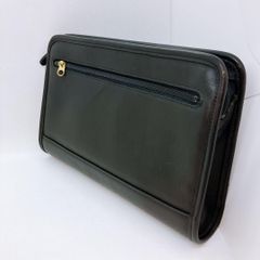 オールドコーチ セカンドバッグ レザー黒 クラッチ