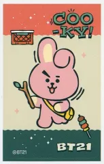 【中古】食玩 ステッカー・シール COOKY(ジョングク)/趣味 「BT21 デコステッカー2 ガムつき」