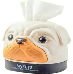 【人気商品】bath＆bath bath&bath ロールペーパーホルダー パグ 卓上 ティッシュ トイレットペーパー ケース カバー ギフト プレゼント