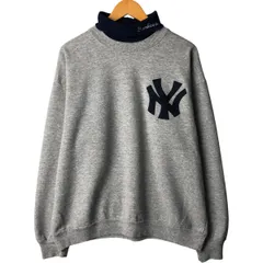 古着 90~00年代 マジェスティック majestic MLB NEW YORK YANKEES ニューヨークヤンキース タートルネック/eaa586666