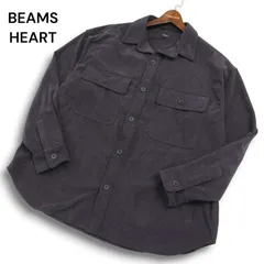 BEAMS HEART ビームス ハート 秋冬 コーデュロイ★ オーバーサイズ シャツ ジャケット Sz.M メンズ