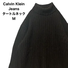 90s  Calvin Klein Jeans　タートルネック　プルオーバー　M
