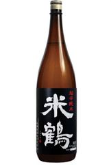 米鶴　超辛　純米　1800㍉　ヨネツル　超辛口　うまい　辛口　日本酒