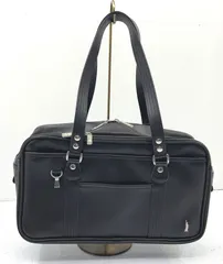 【盛岡79-0073】EAST BOY ｲｰｽﾄﾎﾞｰｲ スクールバッグ スクバ レザー ブラウン　通学【中古/80】【レディース】