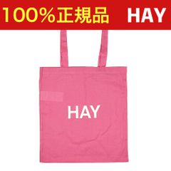 【新品】HAY トートバッグ 限定色 ピンク ヘイ コットン 鞄 手さげ かばん バック ロゴ 北欧 レディース メンズ ユニセックス 海外正規品