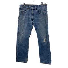 Levi's 505 デニムパンツ W34 リーバイス ブルーメキシコ製 コットン 古着卸 アメリカ仕入 2403-1202