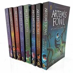 アーテミス・ファウル 英語版 ファンタジー推理小説8冊セット オーディオブック付き