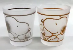 【中古】マグカップ･湯のみ スヌーピー(アイス) グラス2個セット 「PEANUTS(SNOOPY)×サーティーワンアイスクリーム」